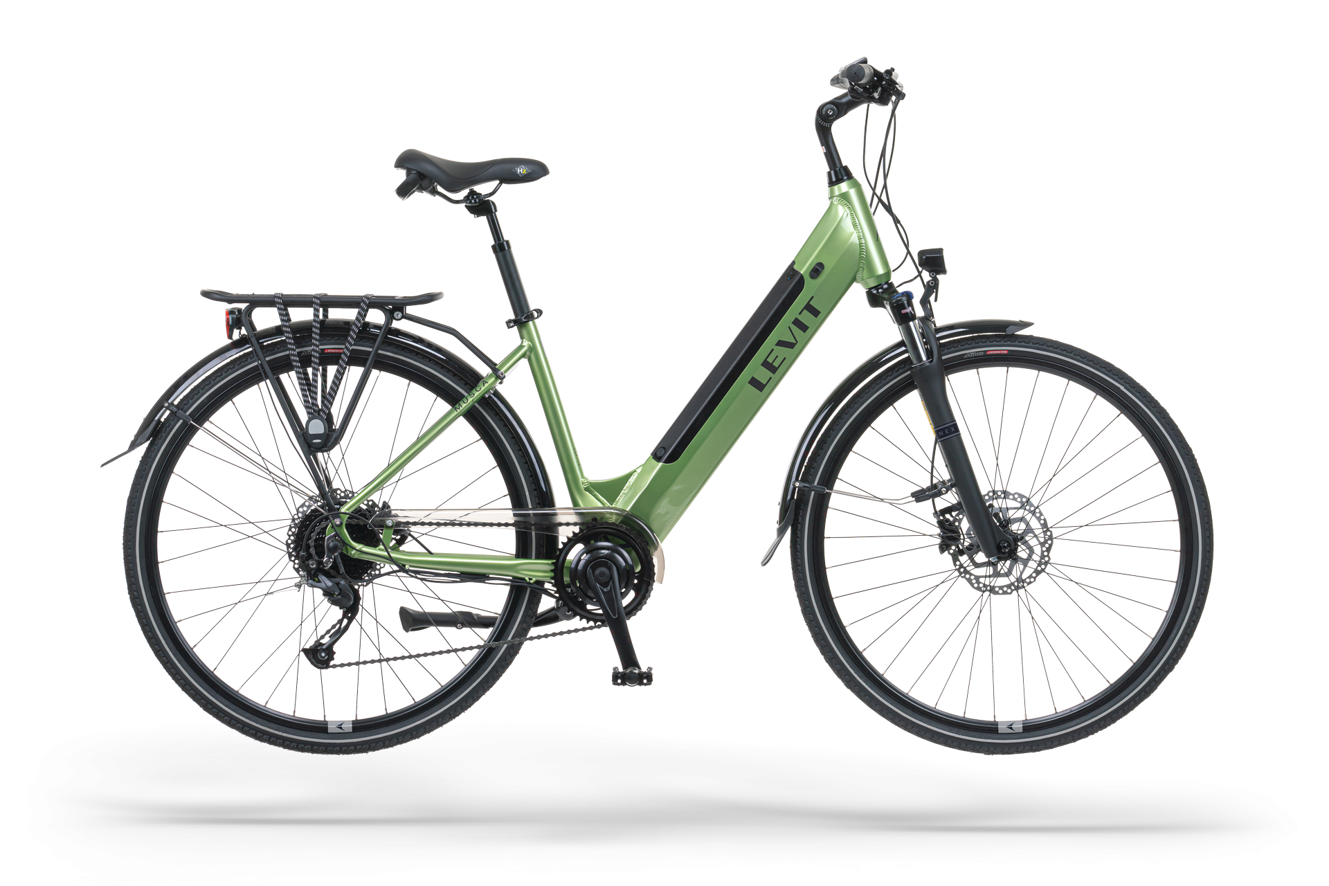 LEVIT MUSCA URBAN HD lowstep 630Wh Olive pearl